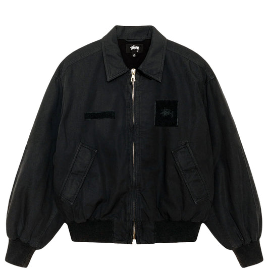 Stüssy - Jacket - Flight Bomber - black - INSTORE ONLY !