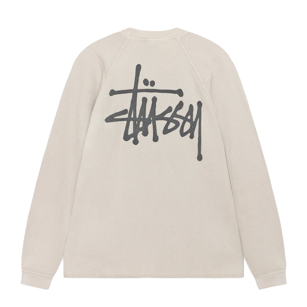 Stüssy - Longsleeve - Thermal - Raglan Basic Stock - bone - INSTORE ONLY!