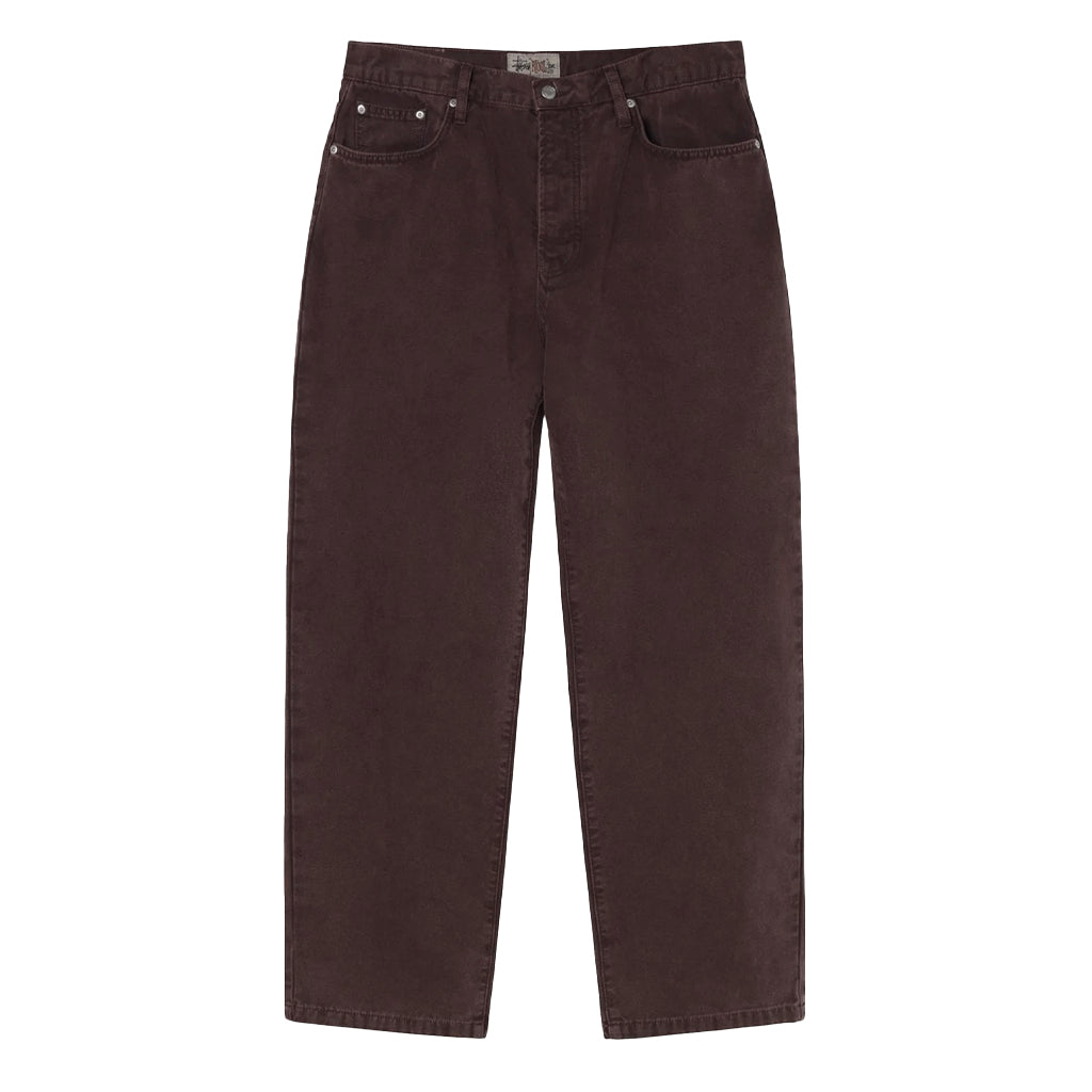 Stüssy - Pants - Washed Canvas Big OL Jeans - brown - INSTORE ONLY!