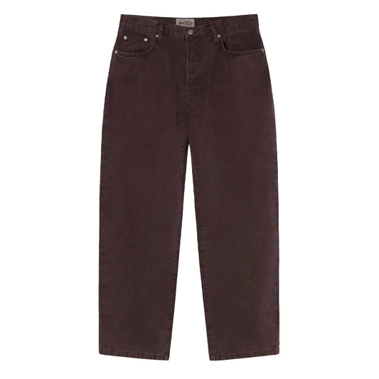 Stüssy - Pants - Washed Canvas Big OL Jeans - brown - INSTORE ONLY!