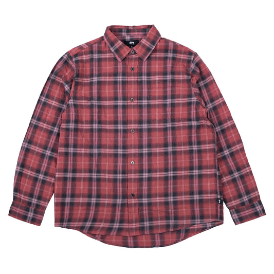 Stüssy - Shirt - Beach Plaid - red - INSTORE ONLY!