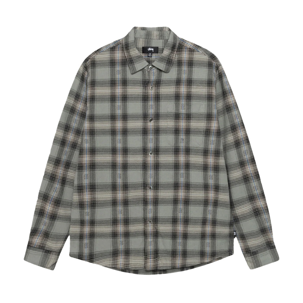 Stüssy - Shirt - Motif Plaid - grey - INSTORE ONLY!