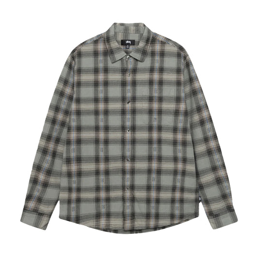 Stüssy - Shirt - Motif Plaid - grey - INSTORE ONLY!