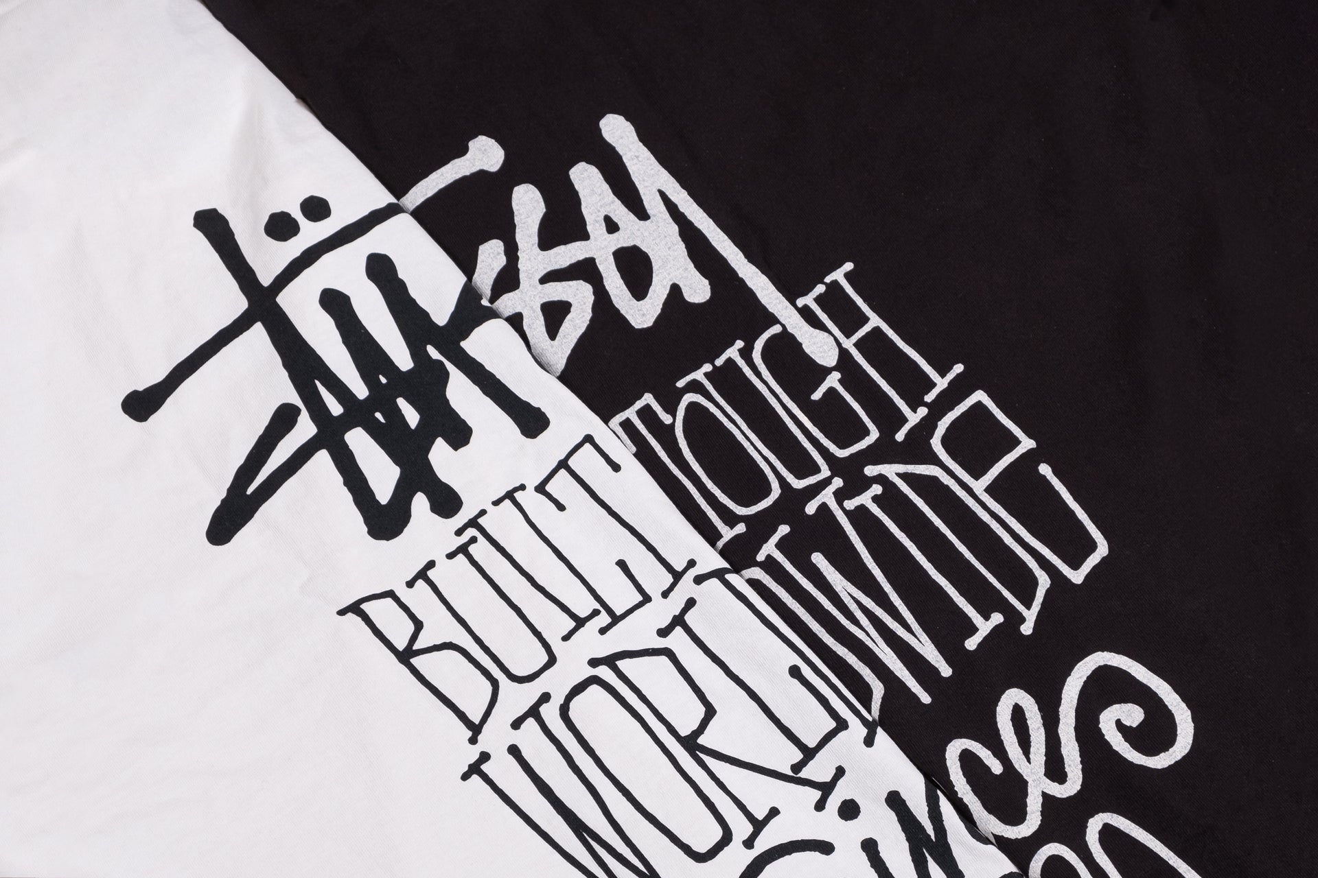 Stüssy T-shirts new in for Holiday 2023 Build tough