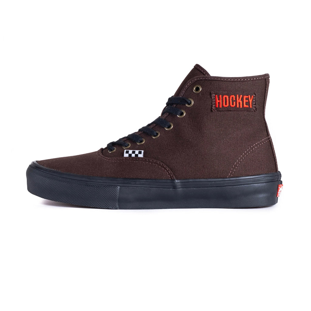 Vans x Hockey - Andrew Allen Skate Authentic High - brown