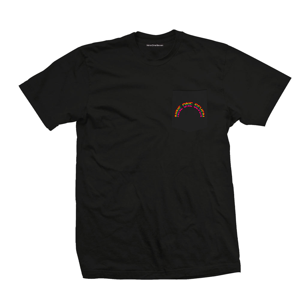 Call Me 917 - T-Shirt - Rainbow - black - Online Only!