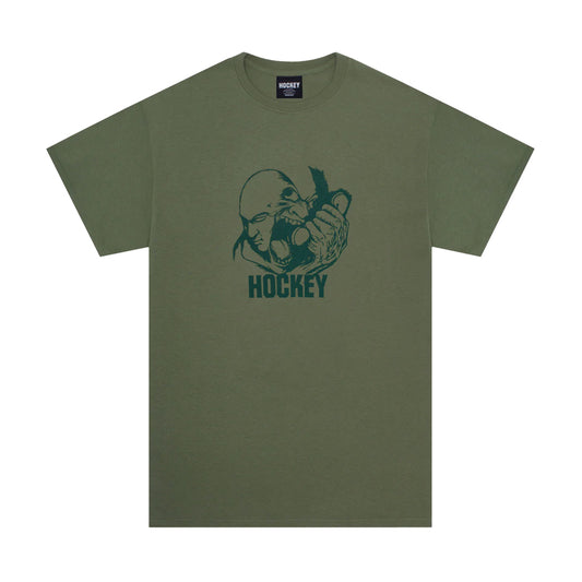 Hockey - T-Shirt - Please Hold - army green