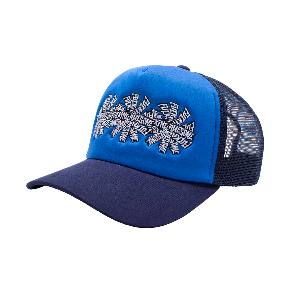 Fucking Awesome Snapback 3 Spiral blue/navy