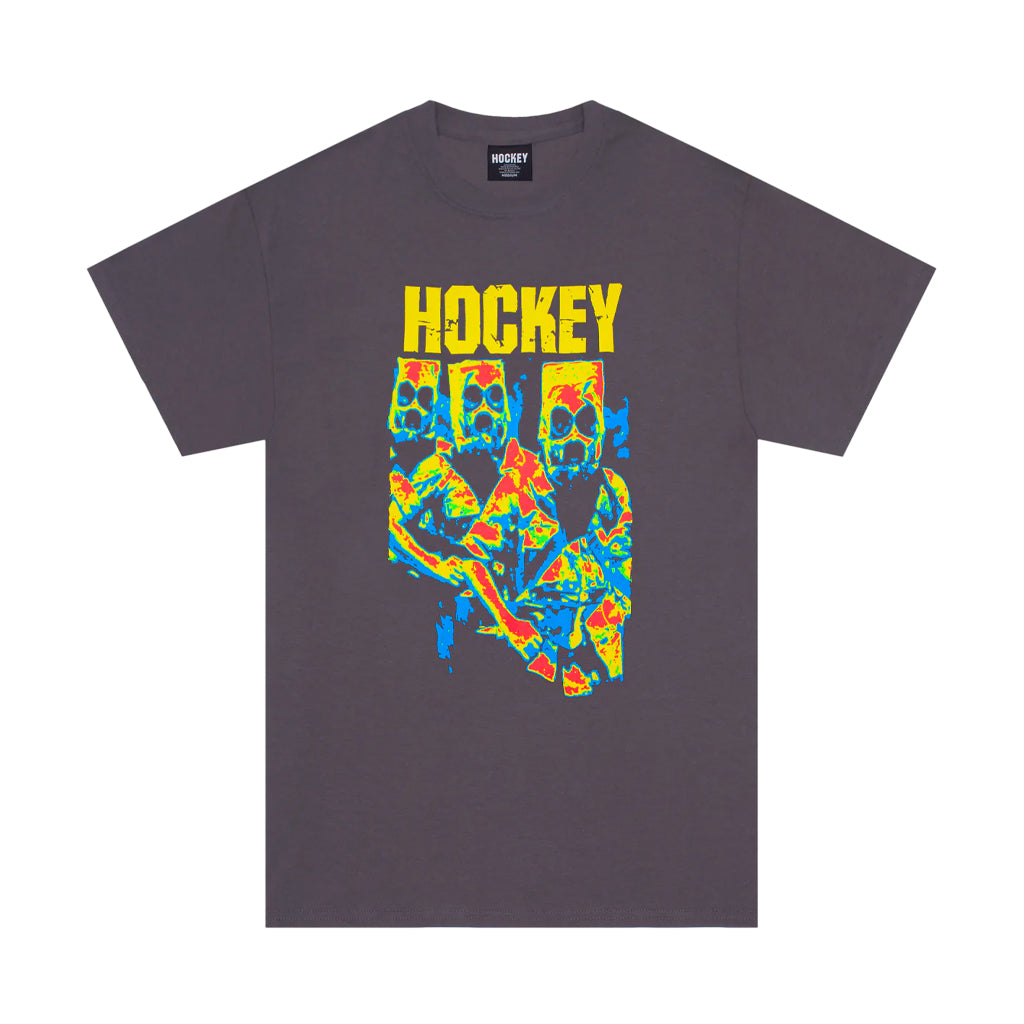 Hockey - T-Shirt - Bag Heads 3 - charcoal