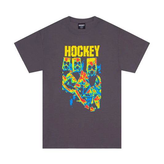Hockey - T-Shirt - Bag Heads 3 - charcoal