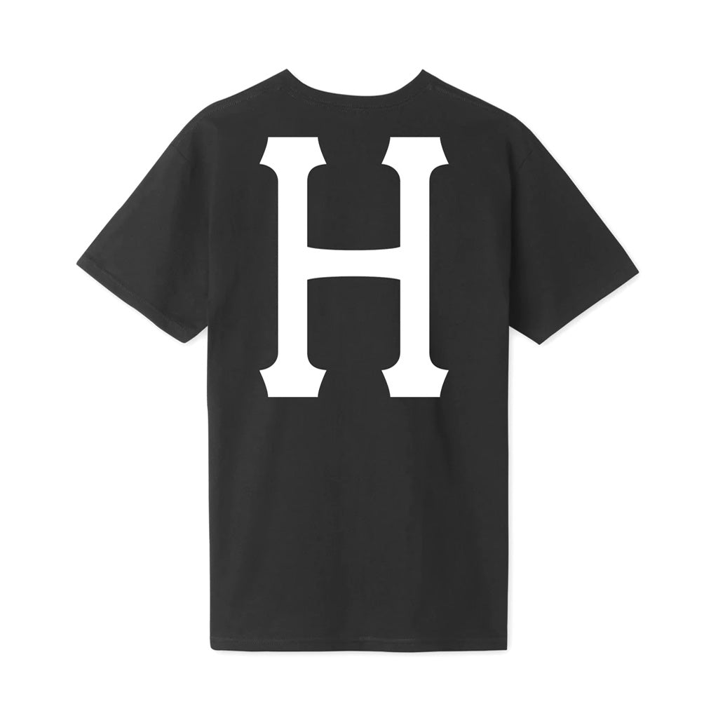 HUF - T-Shirt - Essentials Classic H - black - Online only !