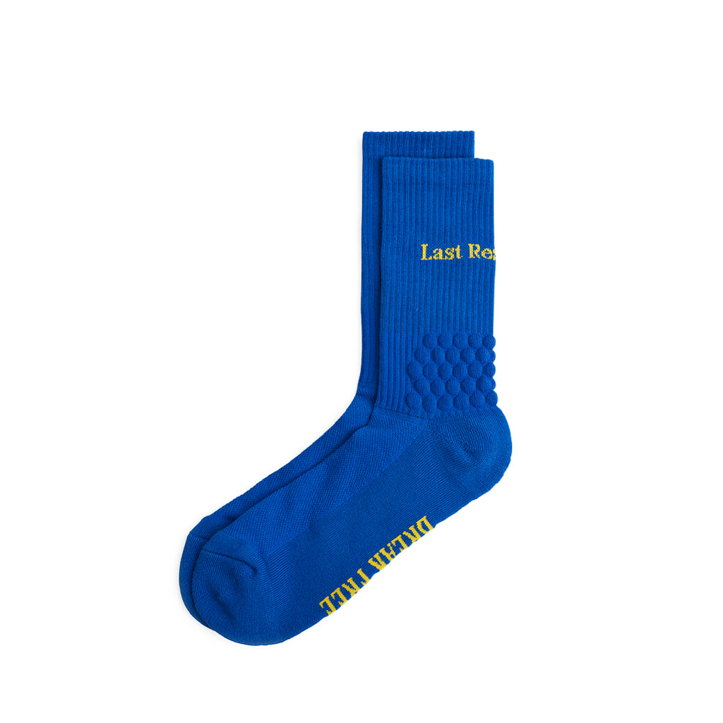 Last Resort - Socks - Right Angle Bubble - blue