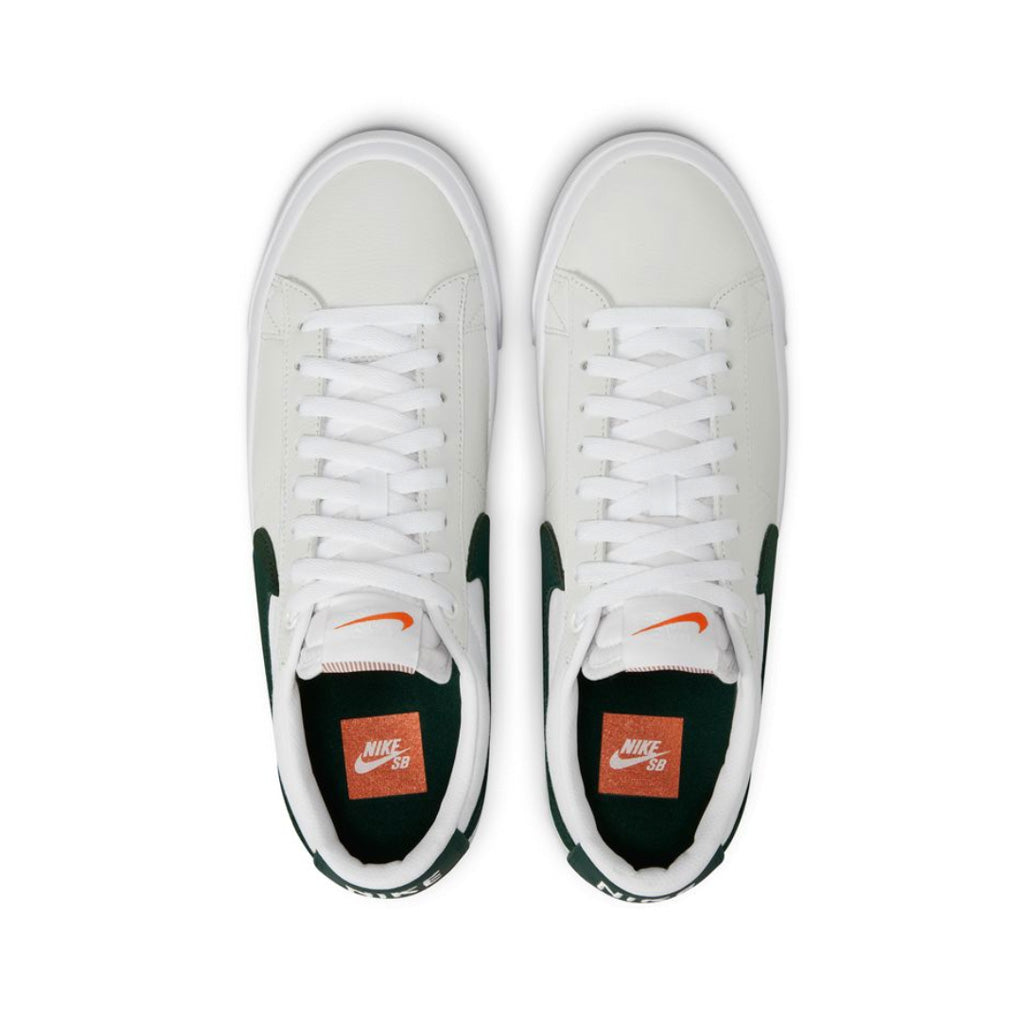 Nike SB - Blazer Low GT ISO - white/pro green