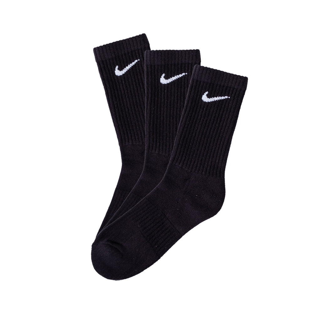 Nike - Socks - Everyday Cush Crew 3 Pack - black
