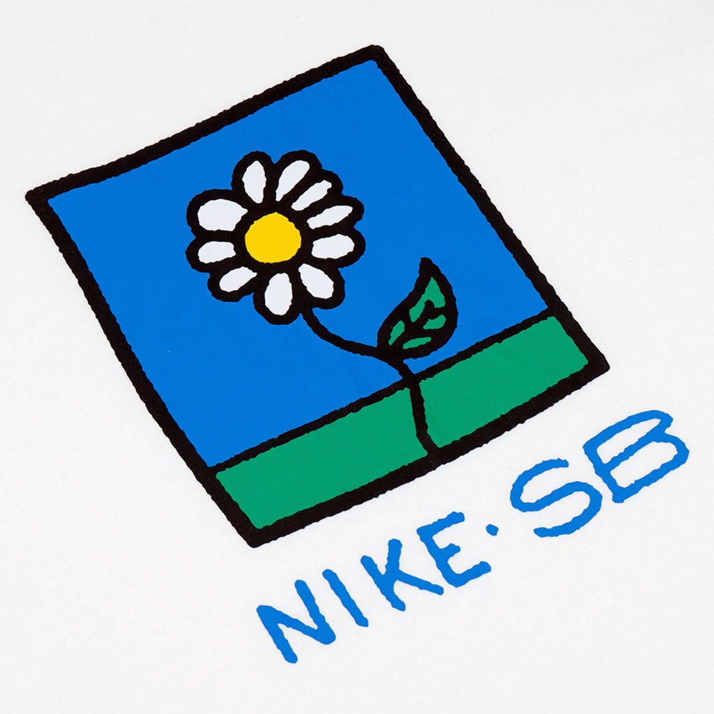 Nike SB T-Shirt Daisy white