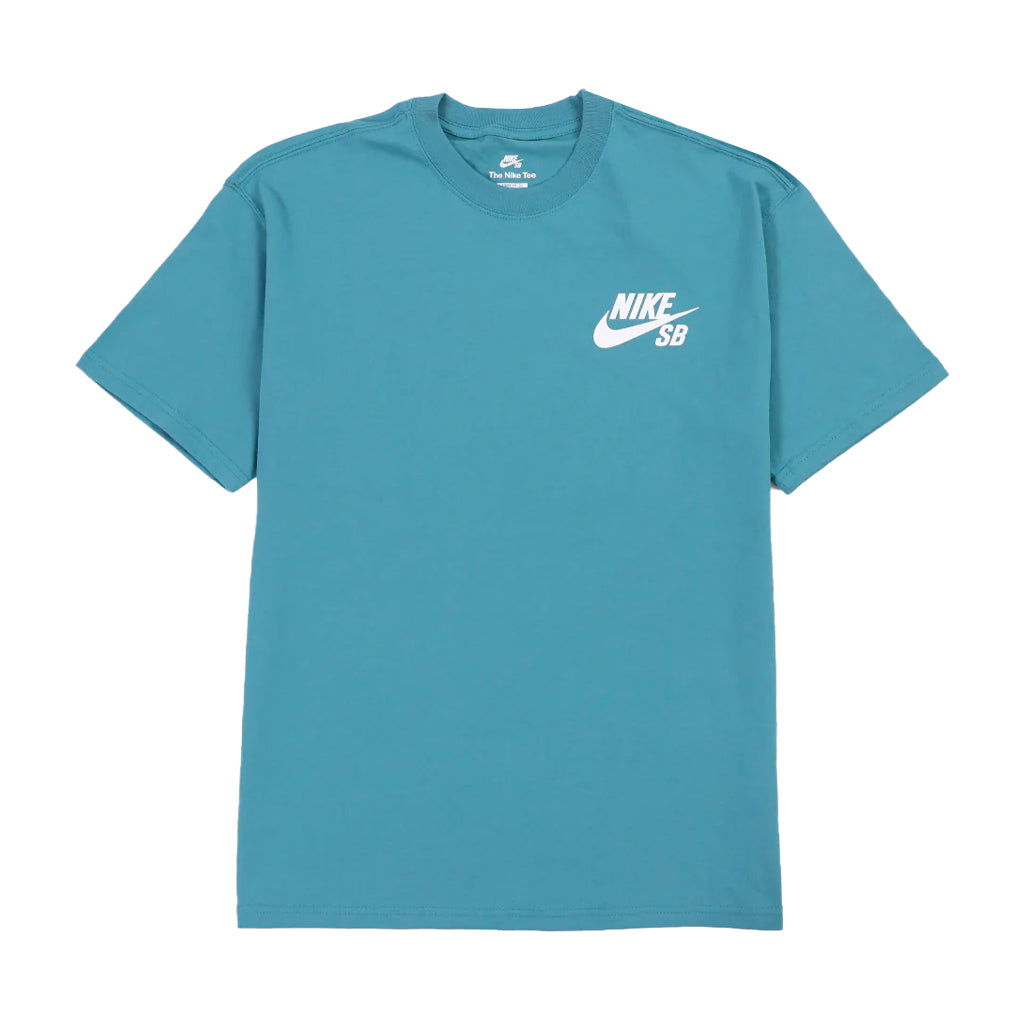 Nike SB - T-Shirt - Logo - mineral teal