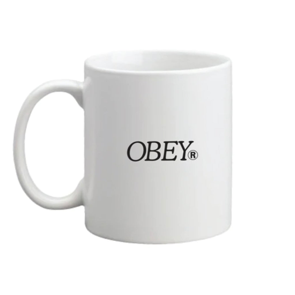 Obey - Mug - Sunshine - white
