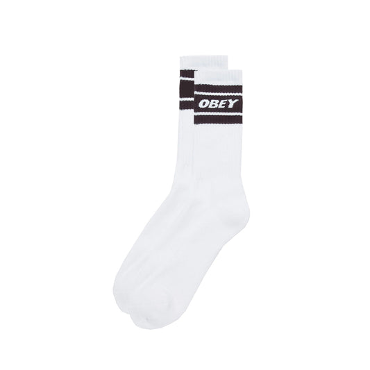 Obey - Socks - Cooper II - white/black