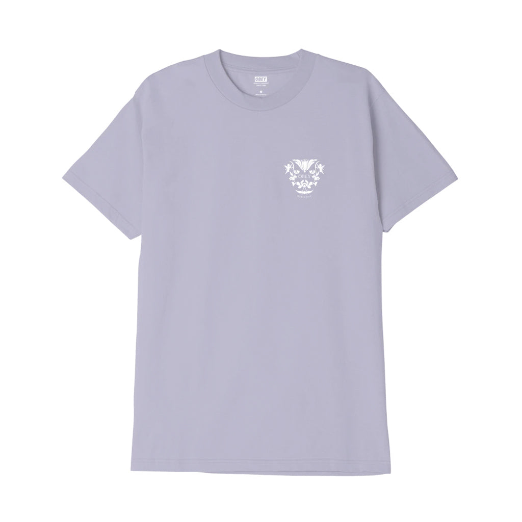 Obey - T-Shirt - In Bloom - lilac chalk