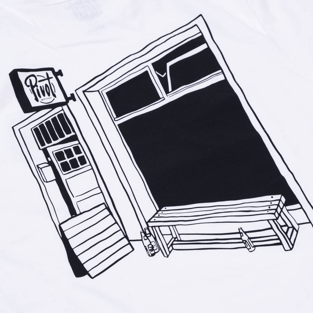 Pivot - T-Shirt - Shop Window - white