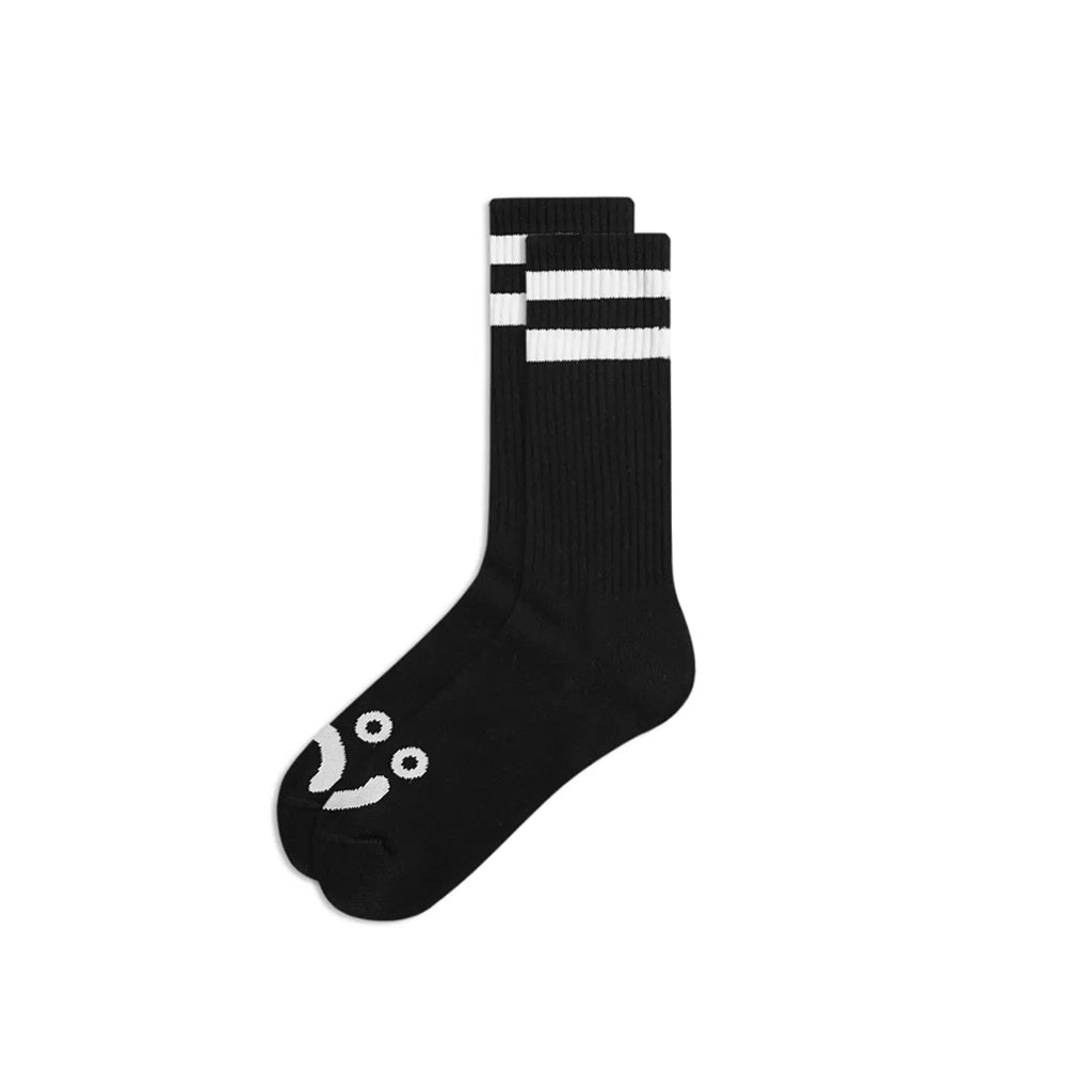 Polar Socks - Happy Sad - black