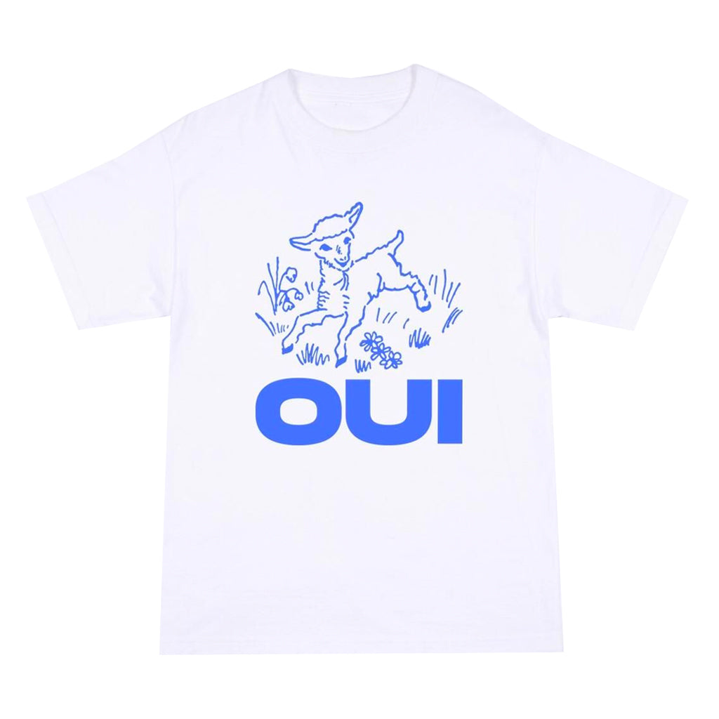Quasi T-Shirt "Oui" white