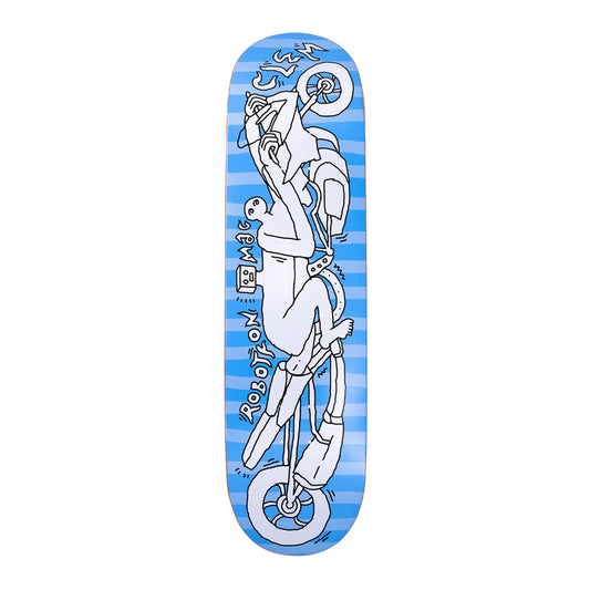 Robotron & Mac Clem Deck - Motorbike blue - 8.1"