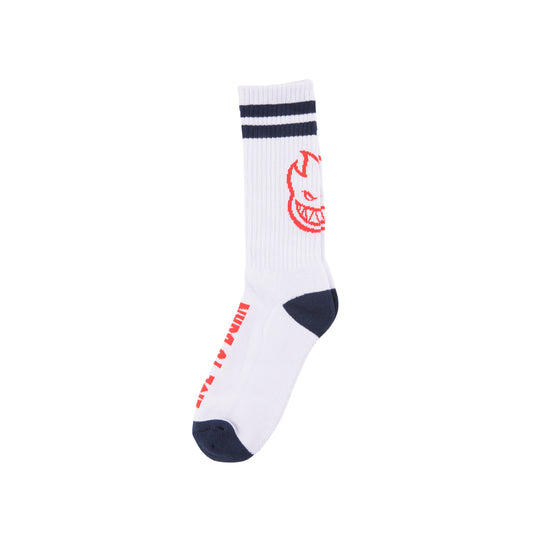 Spitfire - Socks - Heads Up - white/navy/red