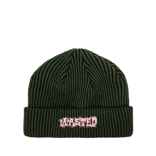 Wasted Paris - Beanie - Two Tones Method - pine green